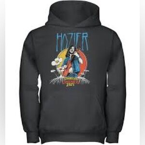 Hozier UNREAL UNEARTH 2025 FLOWER TOUR Hoodie Size Medium